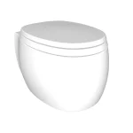 Унитаз подвесной Agape Pear 2 с сиденьем Soft-closing, белый (ACER0897WZ) - Фото 1