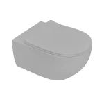 Унитаз подвесной Flaminia APP 54x36xh27 cм с системой Goclean, Сenere matt (AP118G) - Фото 1