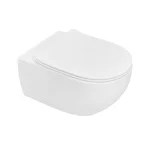 Унитаз подвесной Flaminia APP 54x36 h27 cм с системой Goclean, белый глянцевый (AP118) - Фото 1
