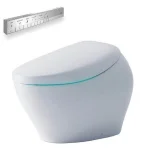 Унитаз напольный TOTO NEOREST NX, с электронным сиденьем, 46.8x80x56.5 см, bianco (CS901VR_NW1) - Фото 2