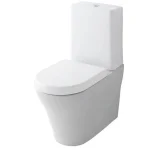 Унітаз підлоговий TOTO MH, 39.2х70.4х41 см, bianco (CW161Y) - Фото 1