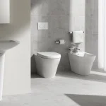 Унитаз напольный TOTO MH, приставной, безободковый, 39х62.4х41 см, bianco (CW163Y) - Фото 2