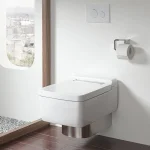 Унитаз подвесной TOTO SG, пристенный, безободковый, 39x58.2x33.9 см, bianco (CW512YR) - Фото 2