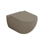 Комплект підвісного унітазу Cielo Enjoy з кришкою Soft-close, Arenaria (EJVSAN/CPVEJNEWFAN) - Фото 1