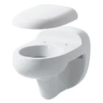 Унитаз подвесной детский Laufen Flora Kids с крышкой, белый (H8200310000001/H8910313000001) - Фото 1