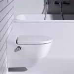 Унитаз подвесной Laufen Cleanet Navia 58х37 (H8206014000001) - Фото 4