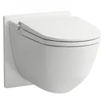 Унитаз-биде подвесной Laufen Cleanet Riva Rimless, белый (H8206914000001) - Фото 2