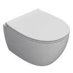 Унитаз подвесной Globo 4All 48х37 см, Bianco (MDS04BI) - Фото 1