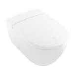 Унитаз-биде подвесной Villeroy & Boch ViClean 385x400x595 mm, White Alpin CeramicPlus (V0E200R1) - Фото 1