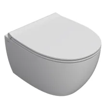 Унитаз подвесной Globo 4All 48х37 см, Bianco (MDS04BI) - Фото №1