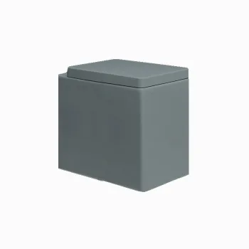 Унитаз напольный Nic Design Cool 34,5х52х42 см, Cemento… - Фото №1