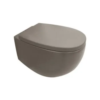 Унитаз подвесной с крышкой Nic Design Milk 34,5 x… - Фото №1