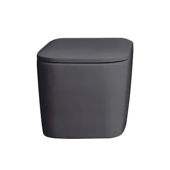 Унітаз підвісний Nic Design Semplice 55х37 см безободковий,… - Фото №1