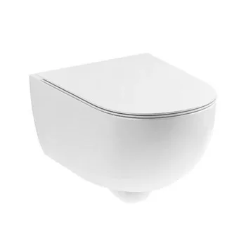 Унітаз підвісний Nic Design Pin 55х37, білий матовий… - Фото №1