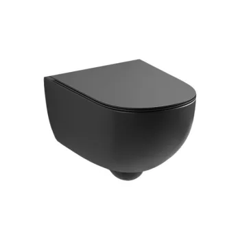 Унитаз подвесной Nic Design Pin, антрацит матовый… - Фото №1