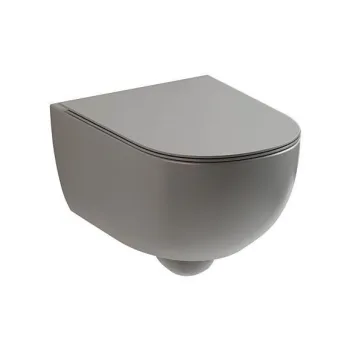 Унитаз подвесной Nic Design Pin 55х37, Sabbia матовый… - Фото №1