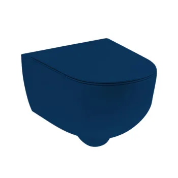 Унитаз подвесной с крышкой Nic Design Pin 55х37, Indaco… - Фото №1