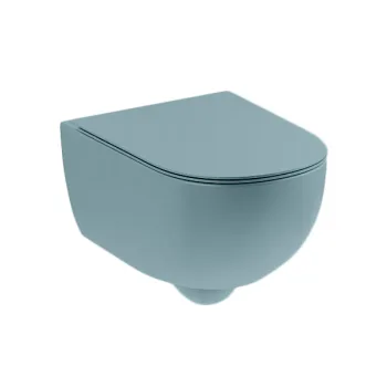 Унитаз подвесной Nic Design Pin 55х37, Rugiada глянец… - Фото №1