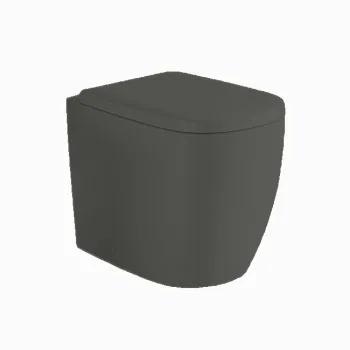 Унитаз напольный Nic Design Ovvio 37,4х53х42 см, Argilla… - Фото №1