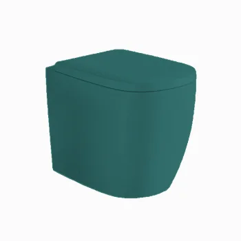 Унитаз напольный Nic Design Ovvio 37,4х53х42 см, Amazzonia… - Фото №1