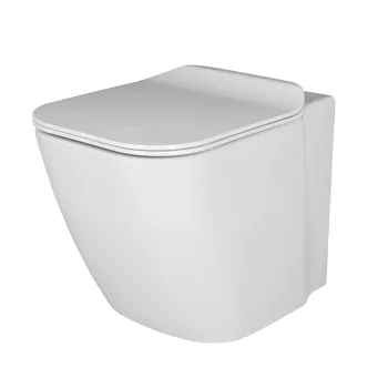 Унітаз підлоговий Noken Essence-C 560х370, білий матовий… - Фото №1