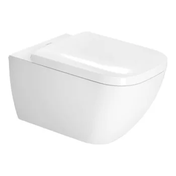 Унитаз подвесной с крышкой Duravit Happy D.2, Rimless… - Фото №1
