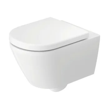 Унітаз підвісний Duravit D-Code Rimless з кришкою,… - Фото №1