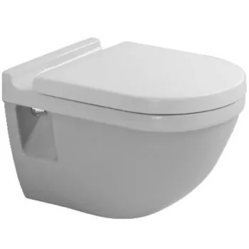 Унитаз подвесной Duravit Starck 3, белый (42000900A1) - Фото №1