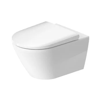 Унитаз подвесной Duravit D-Neo с крышкой, белый (45770900A1) - Фото №1