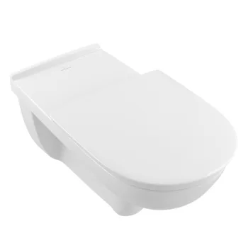 Унитаз подвесной Villeroy & Boch O.Novo Rimless для людей с инвалидностью (4601R001)