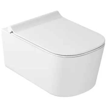 Подвесной унитаз Galassia Meg11, безободковый, 55x35,… - Фото №1