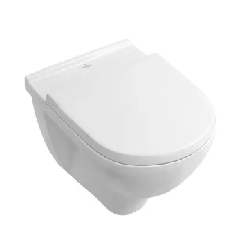 Унитаз подвесной Villeroy & Boch O.Novo Directflush без ободка с крышкой Soft Closing (5660HR01)