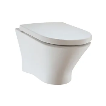 Унитаз подвесной Roca Nexo Clean Rim с крышкой (A34H64L000) - Фото №1