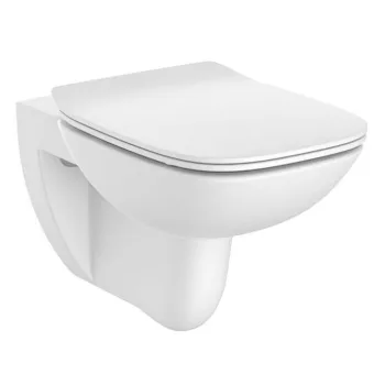 Унітаз підвісний з сидінням Roca Debba Rimless 54x35.5,… - Фото №1