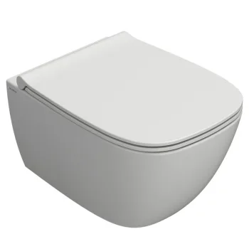 Унитаз подвесной Globo Genesis 50х36 см, Bianco (GNS03BI) - Фото №1