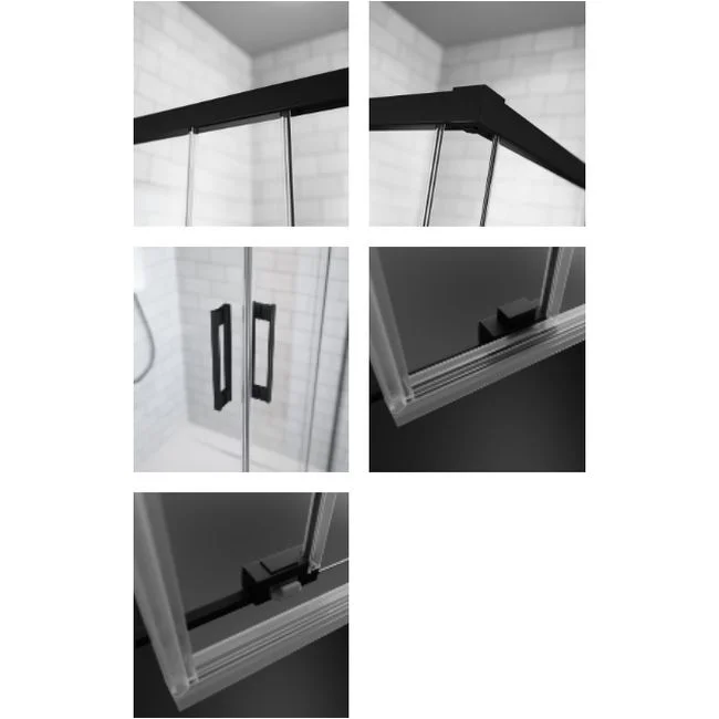 Душевая кабина Radaway Idea Black KDD 800Lx2005 черный/прозрачное (387061-54-01L) - Фото 3