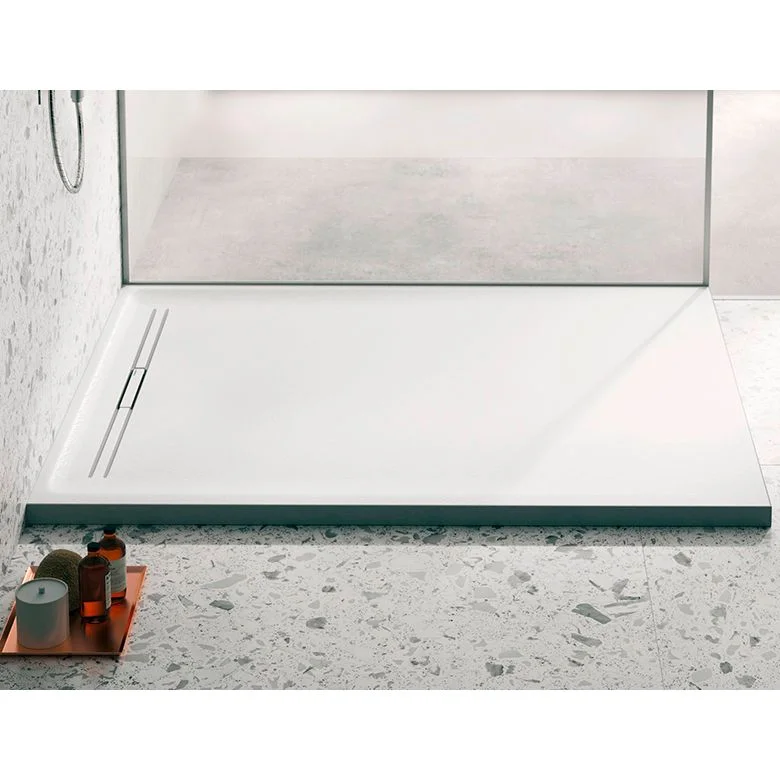 Душовий піддон Geberit Sestra, 90x90, сірий (550.260.00.2) - Фото 2