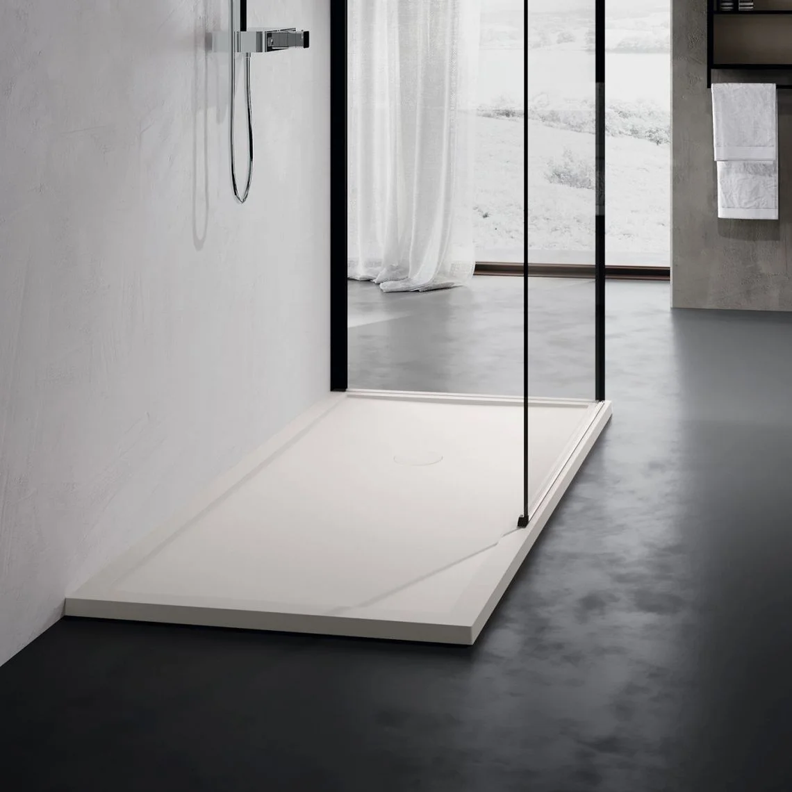 Душовий піддон Novellini Olympic Plus 120X90 (OL120904-30) - Фото 2