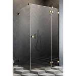 Душевая кабина Radaway Essenza Pro Gold KDJ двери 1000Rx2000 золото/прозрачное (10097100-09-01R) - Фото 1