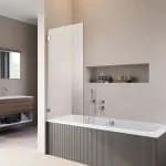 Боковая стенка Radaway Essenza Pro White PNJ II 800x1500 белый/прозрачный (10101080-04-01) - Фото 1