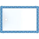 Прямокутний душовий піддон Geberit Setaplano 120x80 см, білий (154.264.11.1) - Фото 1