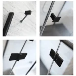 Душевая кабина Radaway Essenza New Black KDJ двери 1100Lx2000 черный/прозрачное (385041-54-01L) - Фото 3