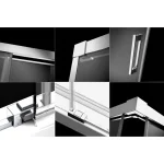 Душевая кабина Radaway Idea KDD 1000Rx2005 хром/прозрачное (387062-01-01R) - Фото 3