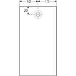 Душевой поддон Geberit Olona прямоугольный 140x80x4см, белый/матовый (550.768.00.1) - Фото 3