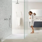 Прямокутний душовий піддон Geberit Olona 140x90x4см, Білий матовий (550.769.00.1) - Фото 2