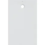 Прямокутний душовий піддон Geberit Olona 140x90x4см, Білий матовий (550.769.00.1) - Фото 1