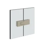 Петля дверна Gessi скло-скло RIGATO, Copper Brushed PVD (67503-708) - Фото 1