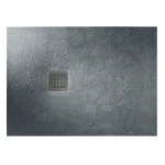 Душовий піддон Roca Terran 100х90 см, графіт (AP1013E838401200) - Фото 1