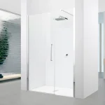 Душевая дверь Novellini Young G+F, стекло-Clear, профиль-хром (Y2GFL117-1K) - Фото 1