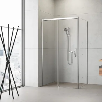 Душевая кабина Radaway Idea KDJ 1000Rx90L, хром (387040-01-01R… - Фото №1